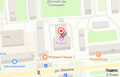 МАУ Родина на карте