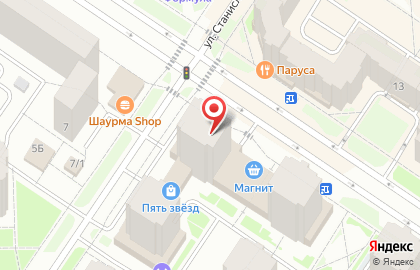 Банкомат МосОблБанк в Восточном административном округе на карте
