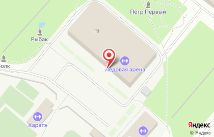 Ледовая арена Беломорец на карте