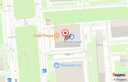 Ногтевая студия 4hands в ТЦ Крылатский на карте