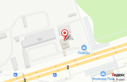 3М на Воткинском шоссе на карте