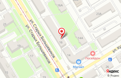 Буфет на улице Старых Большевиков на карте