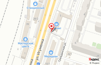 Магазин мяса в Челябинске на карте
