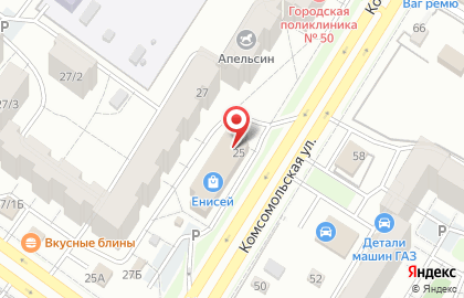Магазин женской одежды, ИП Файзуллина Р.А. на карте