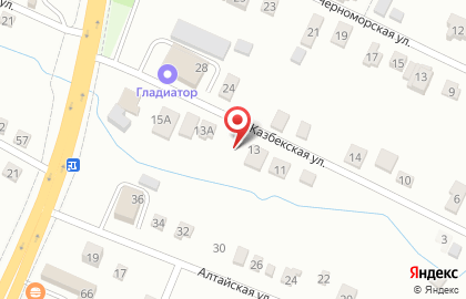 Домостроительная компания на Казбекской улице на карте