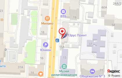 Салон тканей Модистка на карте