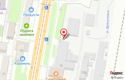 Киоск по продаже питьевой воды Серебряные ключи на улице Дружбы на карте