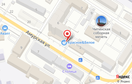 Представительство Чеченской Республики в Забайкальском крае на карте