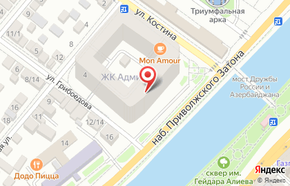 Алкомаркет Пикник на Набережной Приволжского Затона на карте