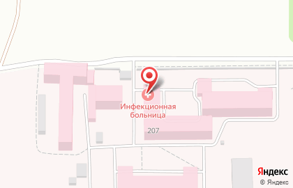 Инфекционная клиническая больница на улице Ленина на карте