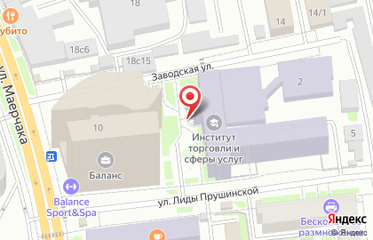 Школа программирования для детей Kiberone в Железнодорожном районе на карте