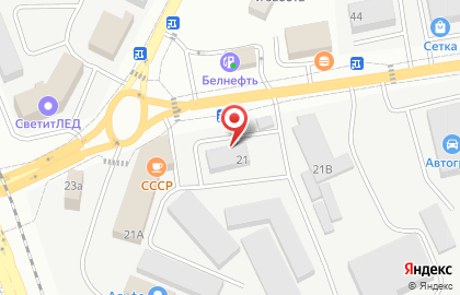 Компания по бухгалтерскому сопровождению БелогорьеФинанс на карте