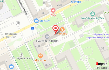 Магазин Лоскуток в Москве на карте