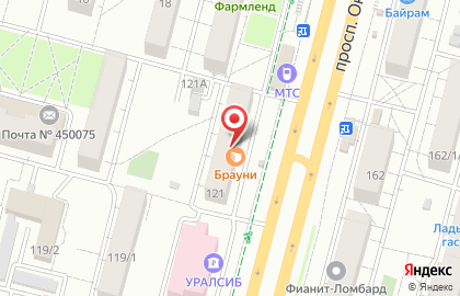 Аптека Апрель в Уфе на карте