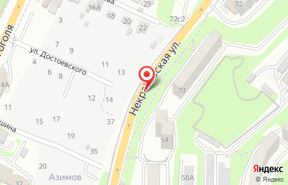 ЗАО Банкомат, Райффайзенбанк на Некрасовской улице на карте