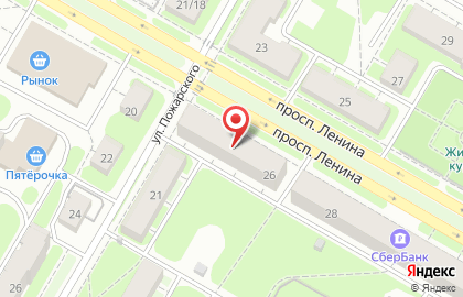 Ателье-мастерская Пчелка на проспекте Ленина на карте
