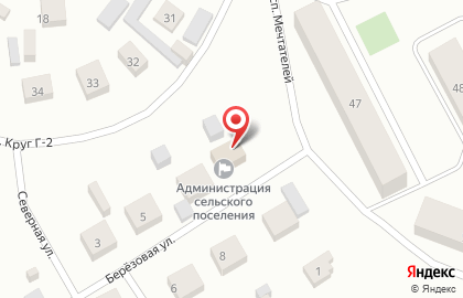 Участковый пункт полиции на Берёзовой улице на карте