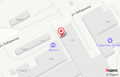 Федерация тяжелой атлетики Тюменской области на карте