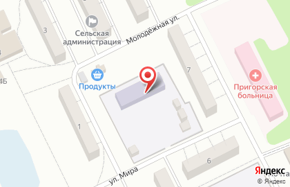 Детский сад Колосок на Молодёжной улице на карте