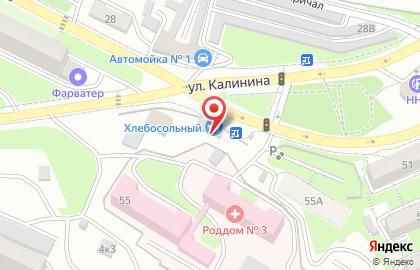 Продовольственный магазин Хлебосольный на карте