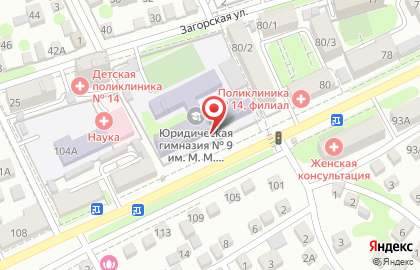 Юридическая гимназия №9 им. М.М. Сперанского на карте