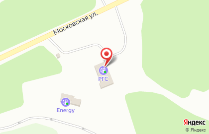 АГЗС на Московской улице на карте
