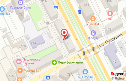 Сеть салонов цветов Фан-Фан на карте