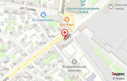 Супермаркет Магнит в Ростове-на-Дону на карте