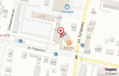 Парикмахерская Долорес на улице Максима Горького на карте