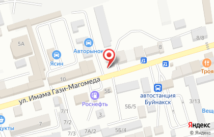 Автомагазин в Махачкале на карте