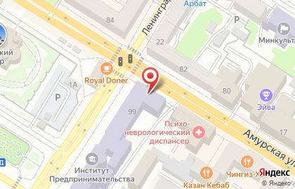 Рекламно-полиграфическая группа Палитра+ на Амурской улице на карте