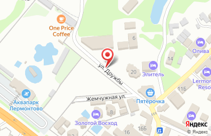 Аквапарк Лермонтово на карте