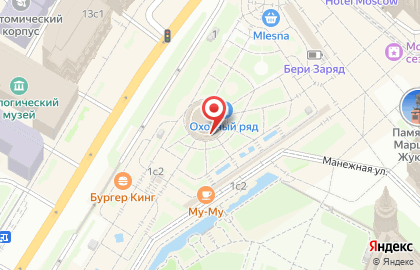 Магазин бижутерии в Москве на карте