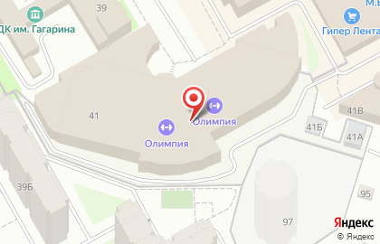 Олимпия-Пермь, Спорткомплекс на карте