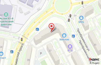 Отделение службы доставки Boxberry на Николаевском проспекте на карте