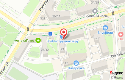 Центр бытовых услуг Подольскбытсоюз на Революционном проспекте на карте