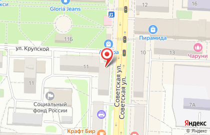 Салон дверей Timart Doors на Советской улице на карте