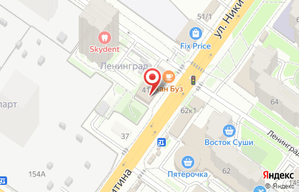 Сиб Ломбард в Октябрьском районе на карте