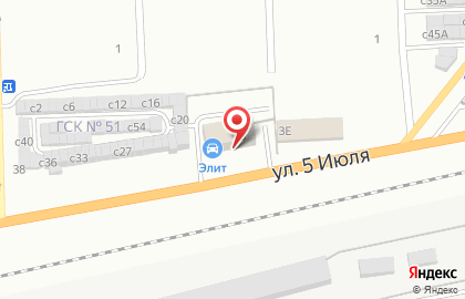 Автомойка Элит в Красноярске на карте