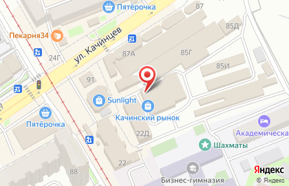 Супермаркет Светофор в Дзержинском районе на карте