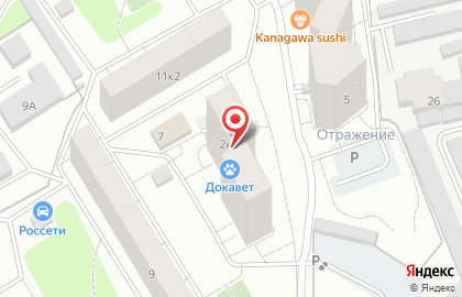 Эрго Русь в Парковом проезде на карте