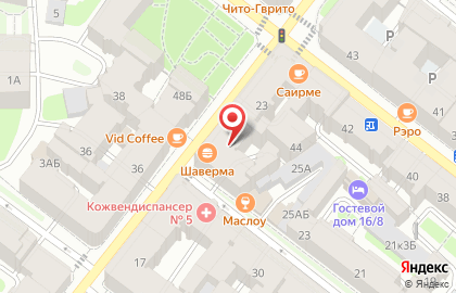 Продукты на Чкаловском проспекте на карте