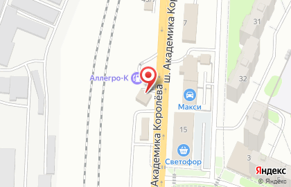 Автомойка Аллегро-Х на карте