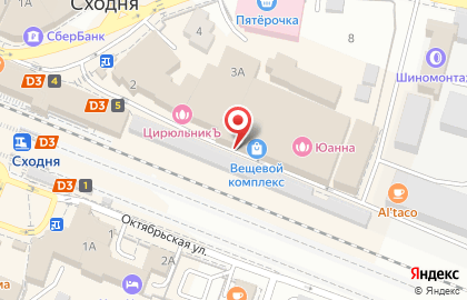 Мастерская по ремонту одежды на улице Кирова на карте