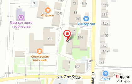 Магазин мясной продукции Звениговский на Советской площади на карте