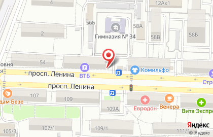 Станция напитков в Ростове-на-Дону на карте