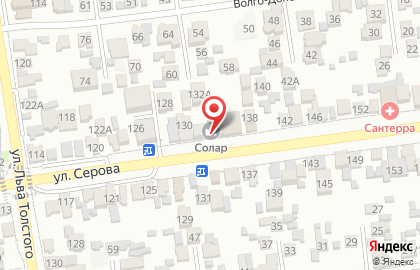 Компания Теплотехника на улице Серова на карте
