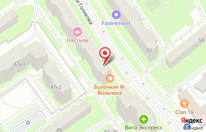 Бистро в Санкт-Петербурге на карте