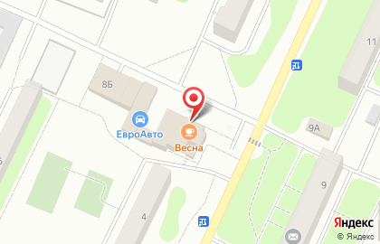 Магазин автозапчастей на Заречной (Всеволожский район), 8 к1 на карте