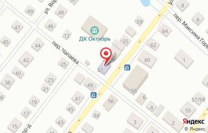 Городская библиотека на улице Дзержинского на карте